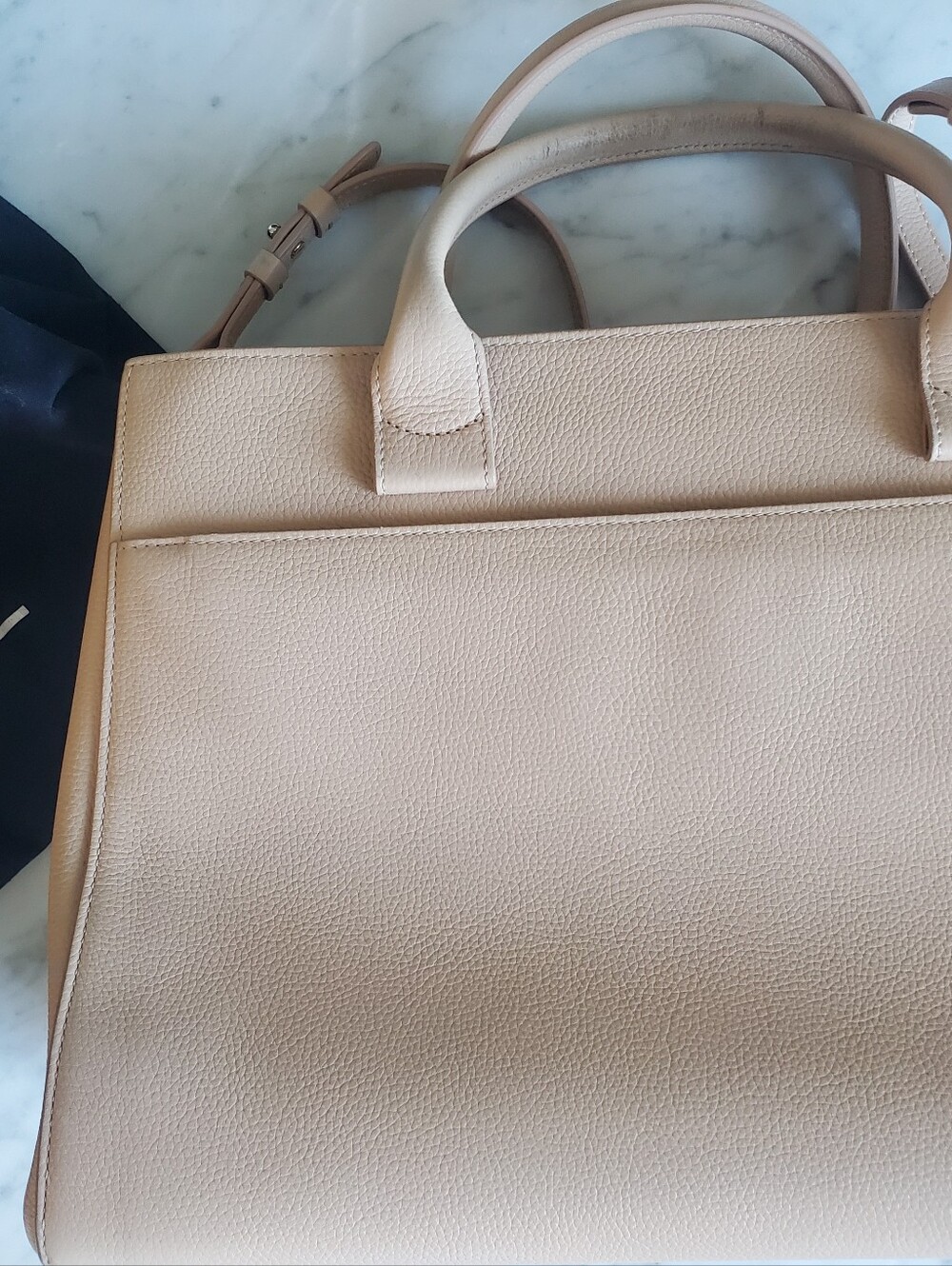 CHANEL Beige Neo Executive Tote with Strap, Authenticity Card and Dust Bag - Picture 11 of 13